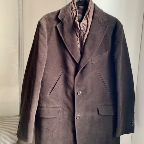 Massimo Dutti men velvet coat size 42 - Picture 11 of 13